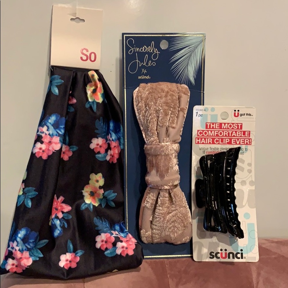 Hair Accessories, lot of 3